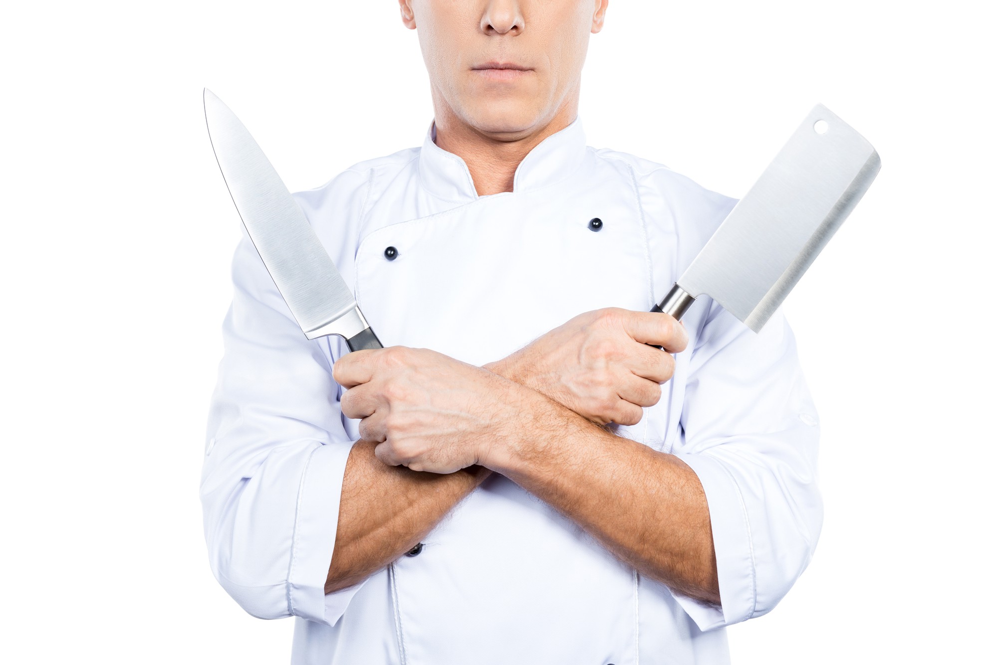 Clase en vivo con chef explicando técnica de corte